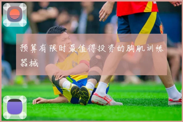 预算有限时最值得投资的胸肌训练器械