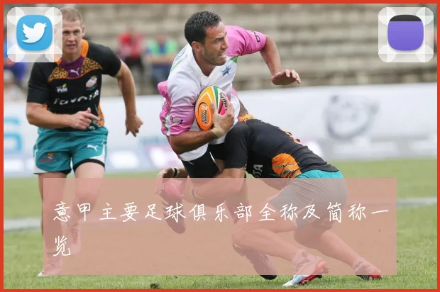 意甲主要足球俱乐部全称及简称一览